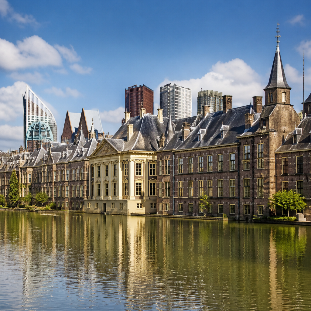 Het Binnenhof in Den Haag, het historische hart van de Nederlandse politiek en beleidsvorming